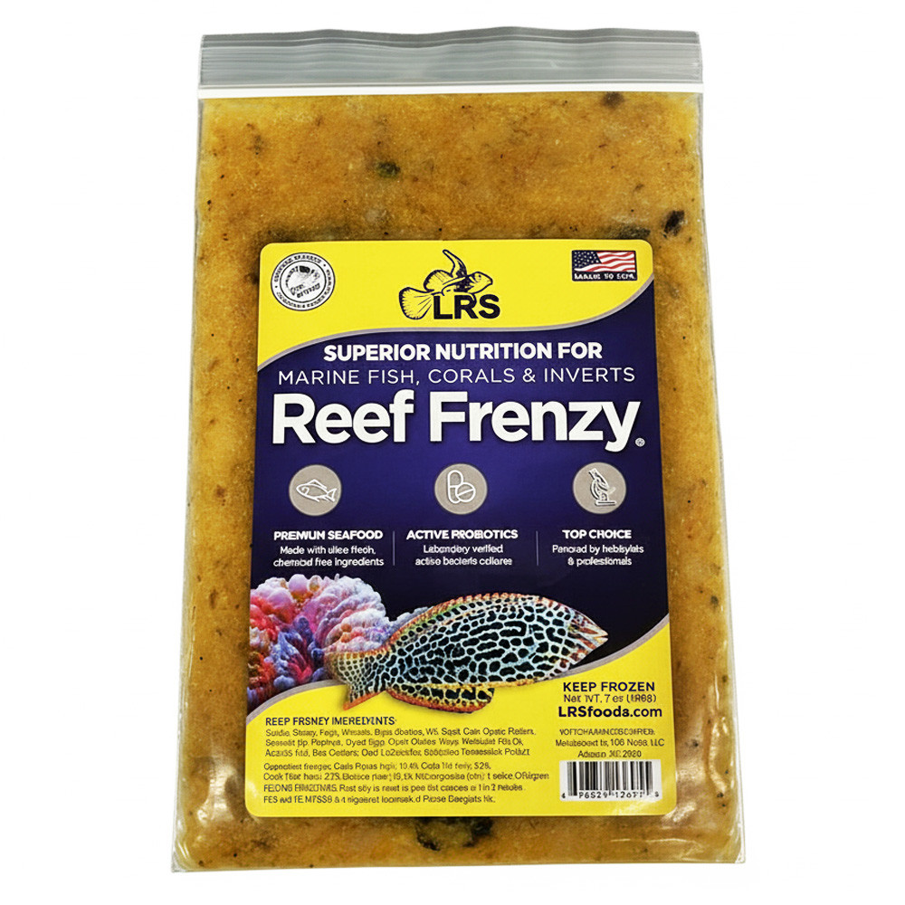 Illustration of Frozen Invertebrates Aquarium Nutrition