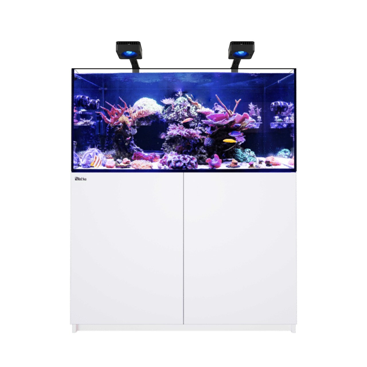 Reefer 350 G3 Deluxe - 90 Gallon White All In One Aquarium - w/ 2