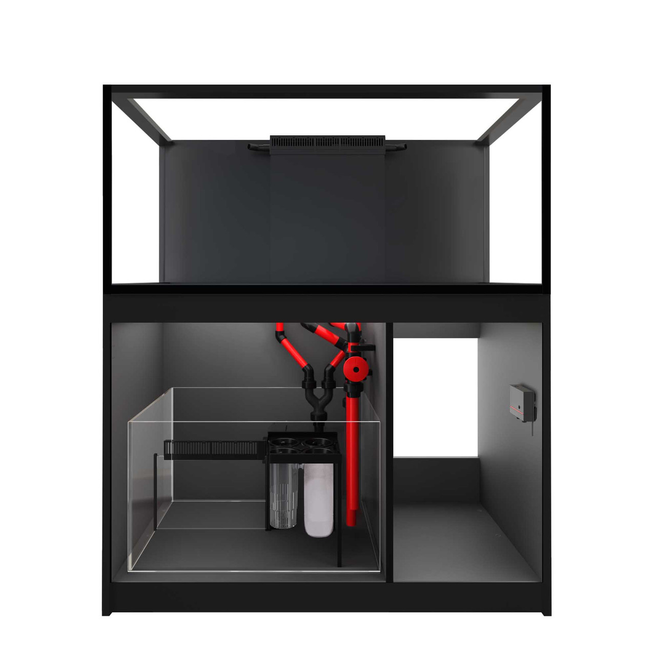 Reefer 425 G3 Deluxe - 114 Gallon Black All In One Aquarium - w/ 2