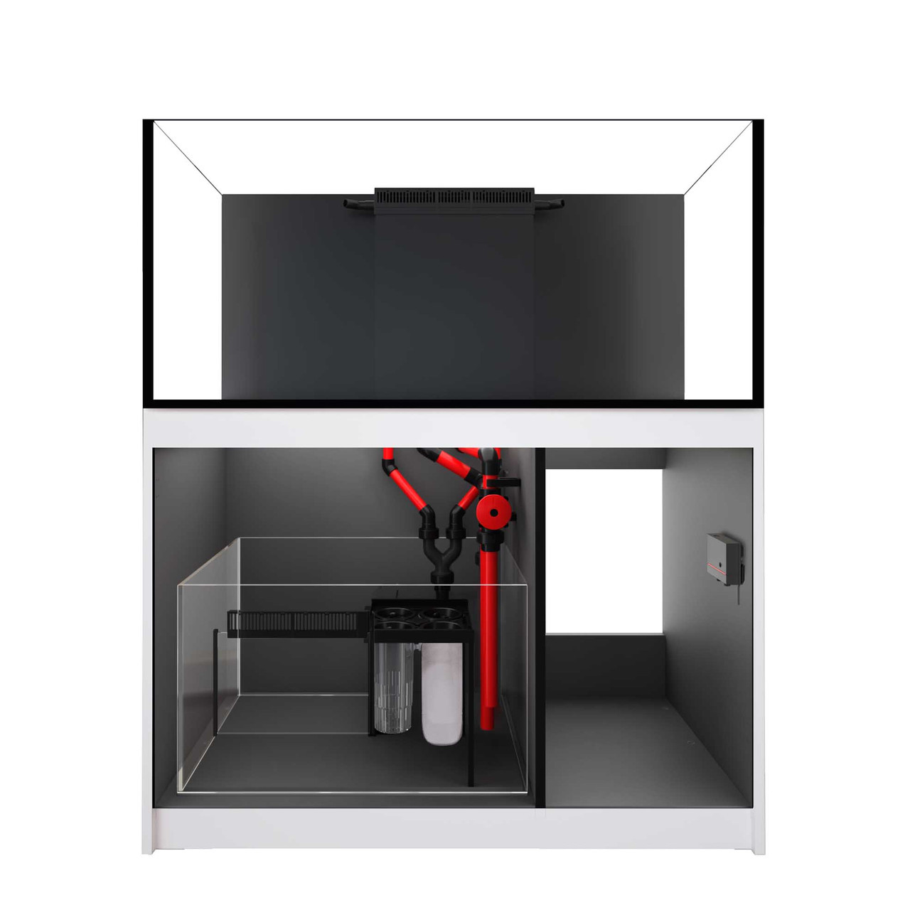 レッドシー　350 水槽 Reefer MAX 350 G3 - 90 Gallon White All In One Aquarium - Red Sea
