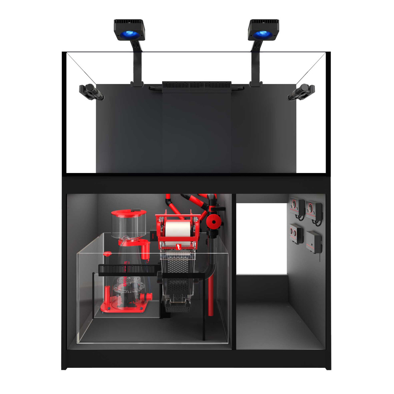 Reefer MAX 350 G3 - 90 Gallon Black All In One Aquarium - Red Sea