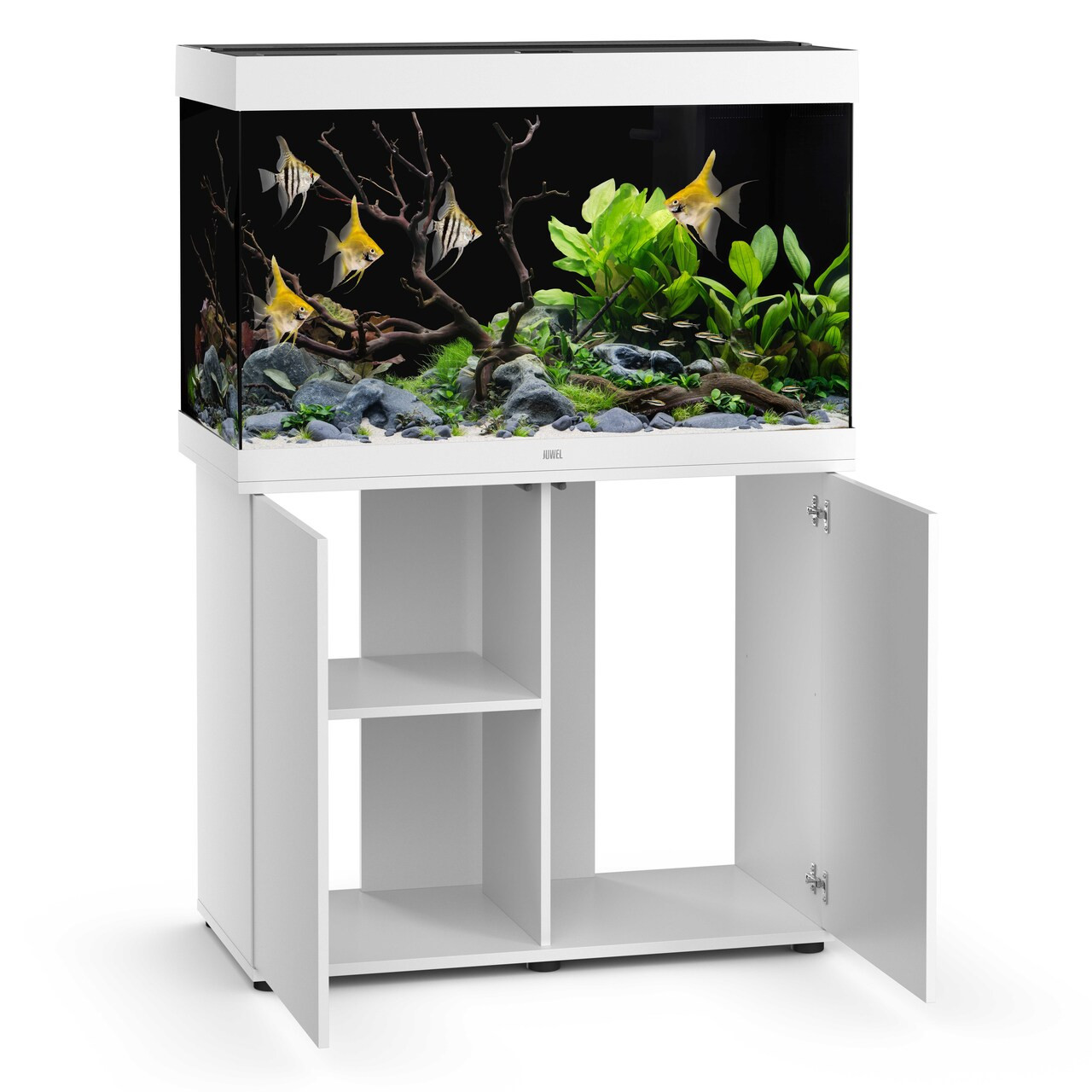Juwel Rio 290 LED Aquarium and Cabinet Set - 77 Gallon - White