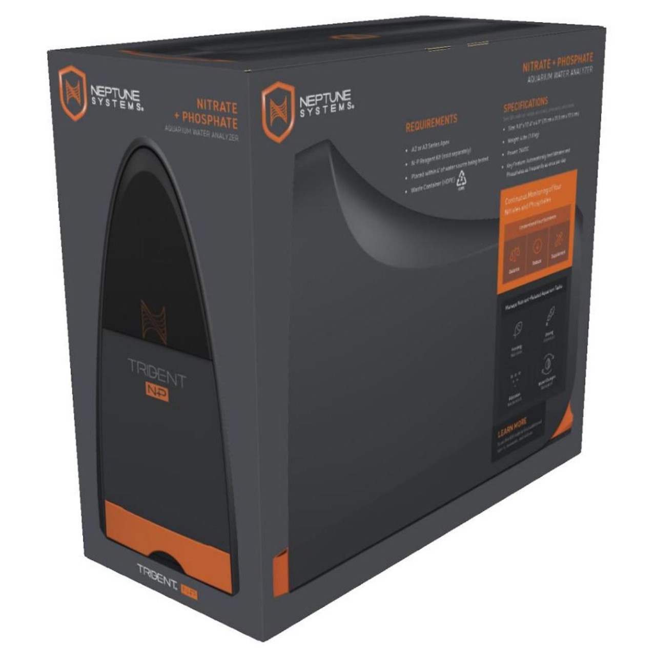 Trident NP Automatic Nitrate & Phosphate Water Tester w/2 Month