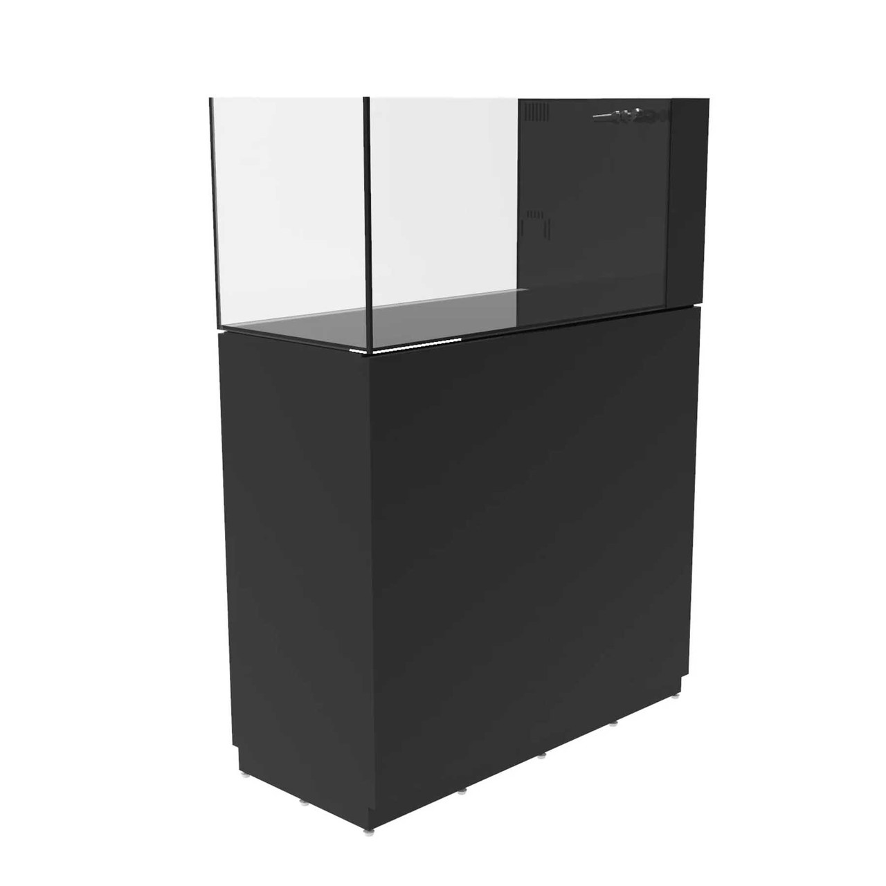 38 Gallon Rimless AIO Glass Nano Tank w/ Black Stand - PRO Series