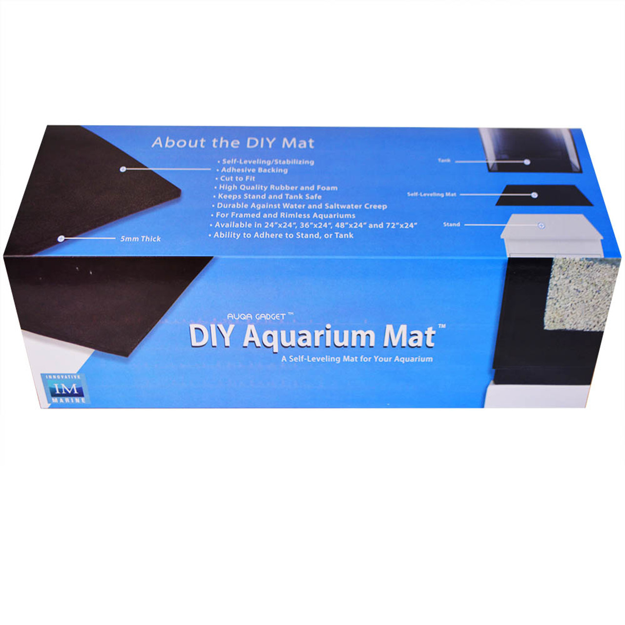 Leveling Rubber Mat DIY Kit 48 x 24 - Innovative Marine 