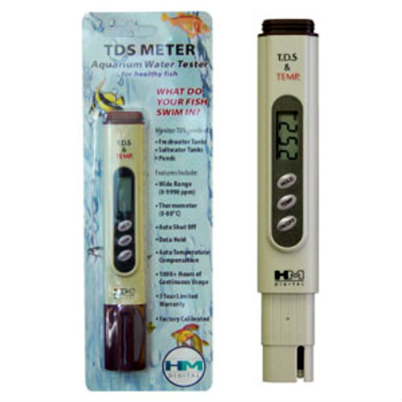 HM Digital TDS-3 Handheld TDS Meter With Thermometer – Fresh Water Systems