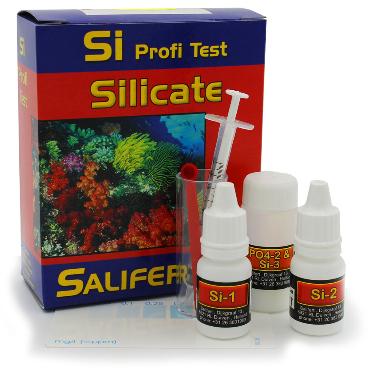 Silicate Test Kit - Salifert - SaltwaterAquarium.com