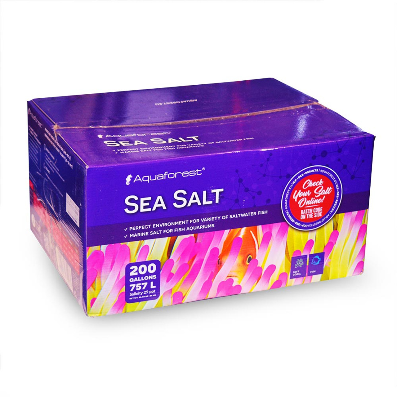 Sea Salt (25 kg - 200 Gallons) Box - Aquaforest