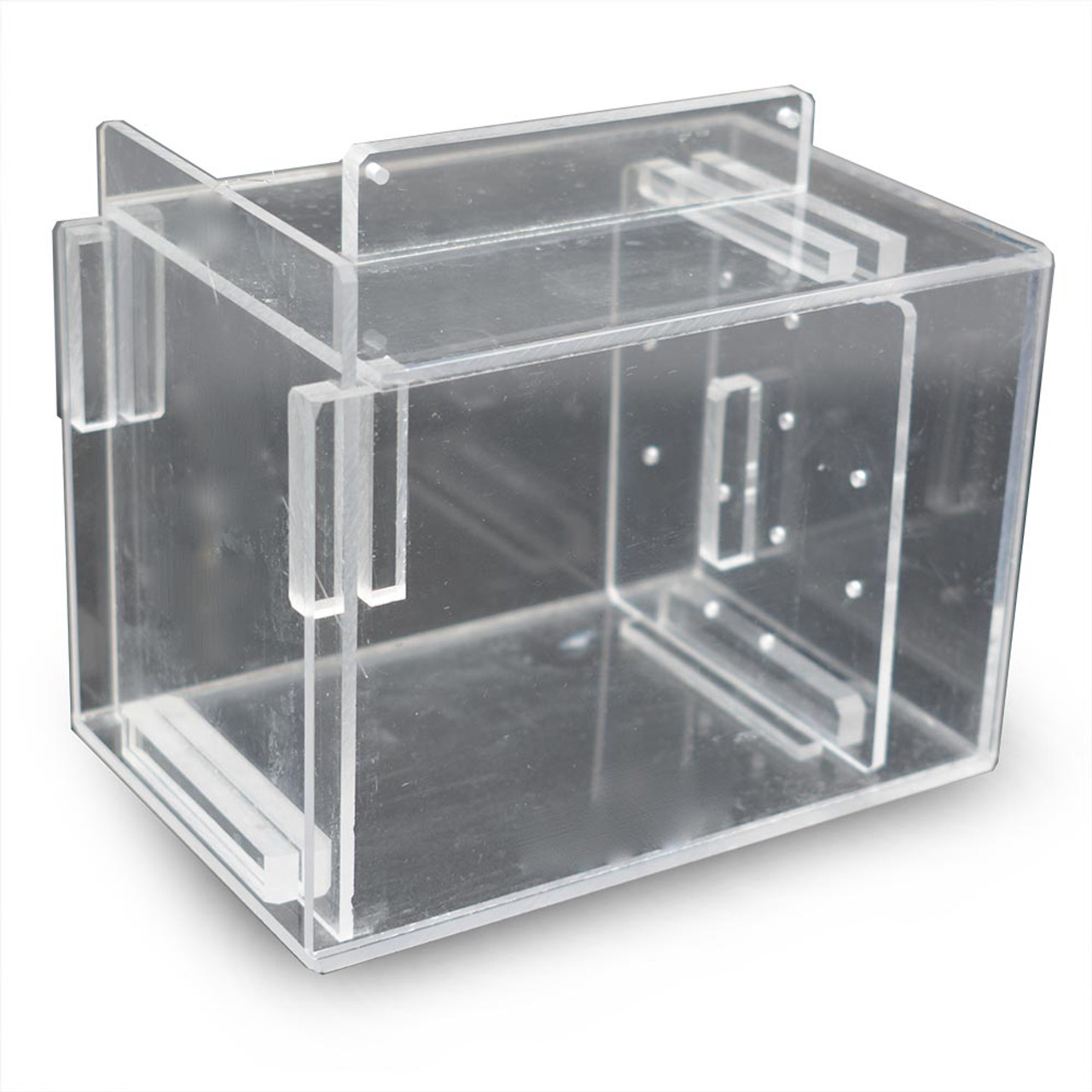 SaltwaterAquarium Small Acrylic Fish & Pest Trap 6 x 4 x 4 for Aquarium  | Acclimation Isolation Box Fish Tank Breeding Box