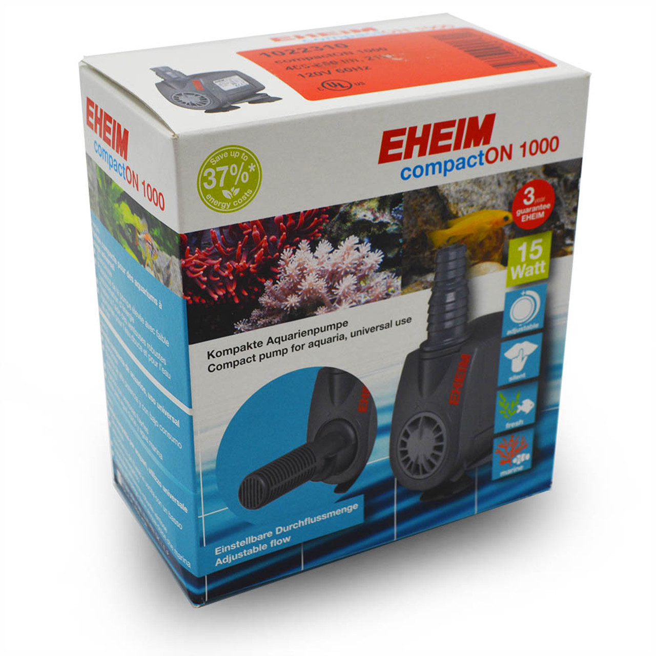 EHEIM compactON 1000 (264 GPH) Aquarium Pump - EHEIM