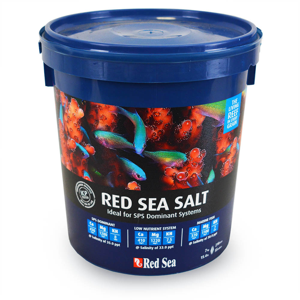 Blue Small Bucket Red Sea Salt 55 Gallon (Not Coral Pro) - Red Sea