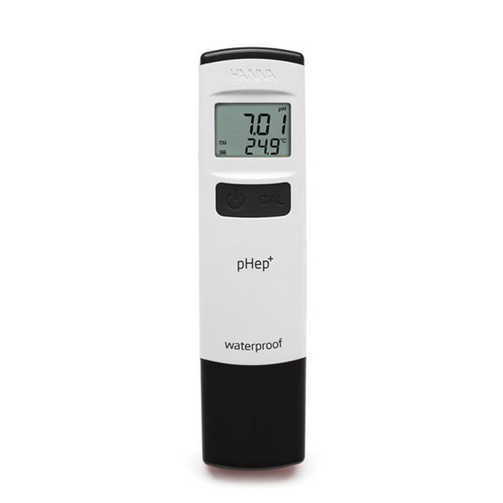 PHS pHep®+ Waterproof Pocket pH Tester with 0.01 pH Resolution