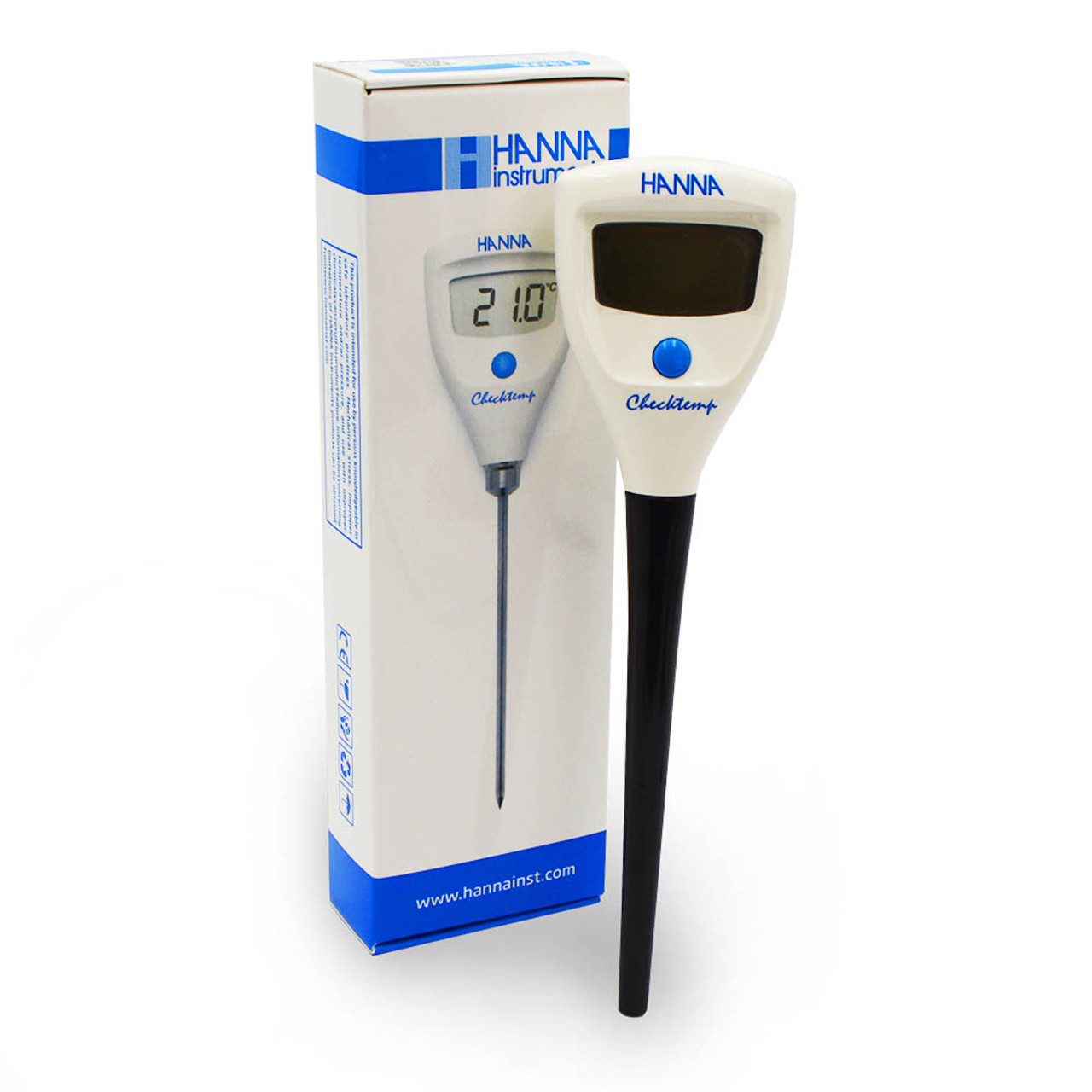 Laboratory thermometer - Checktemp® - HANNA Instruments - digital / probe