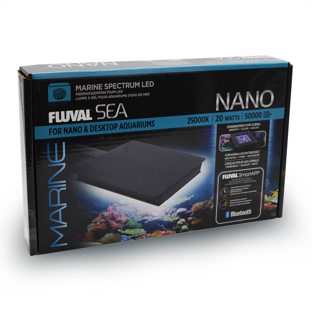 Sea Marine Nano (5 x 5) Bluetooth LED (20 watt) - Fluval 