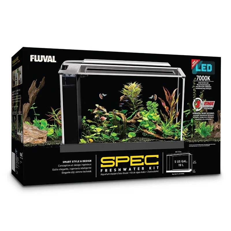 Spec V 5 Gallon Freshwater Aquarium Kit (20.5