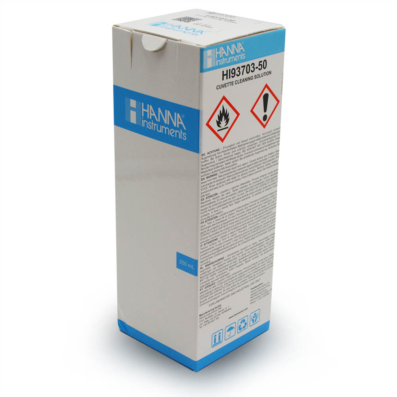 Glass Cuvette Cleaning Solution (230 ml) HI9370350 Hanna Instruments