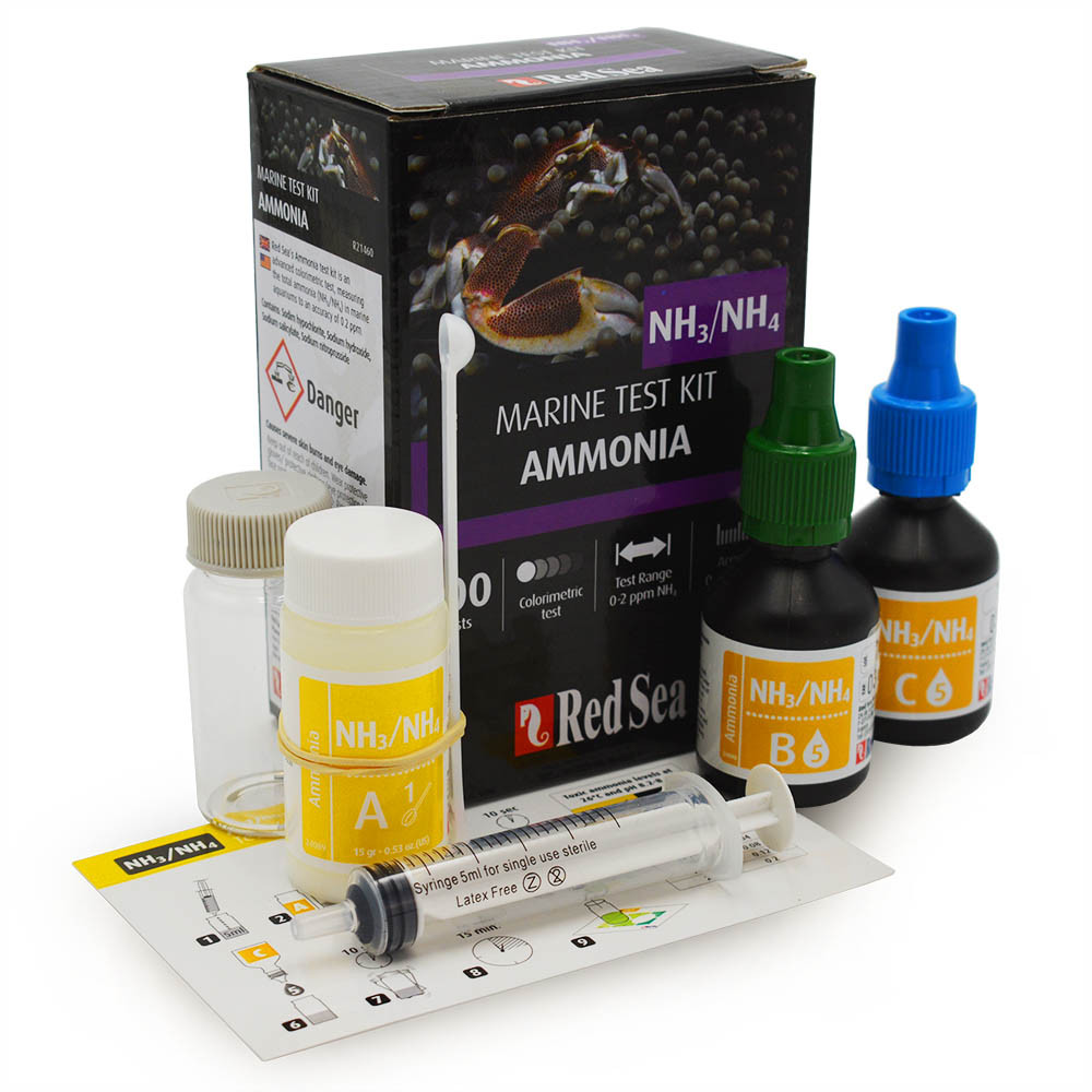 Ammonia Marine Test Kit Red Sea