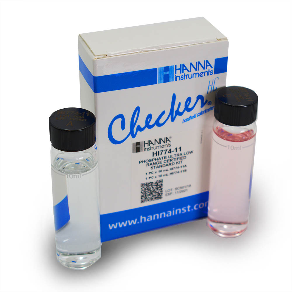 HI774-11 Phosphate Ultra Low Checker® HC Calibration Check Set