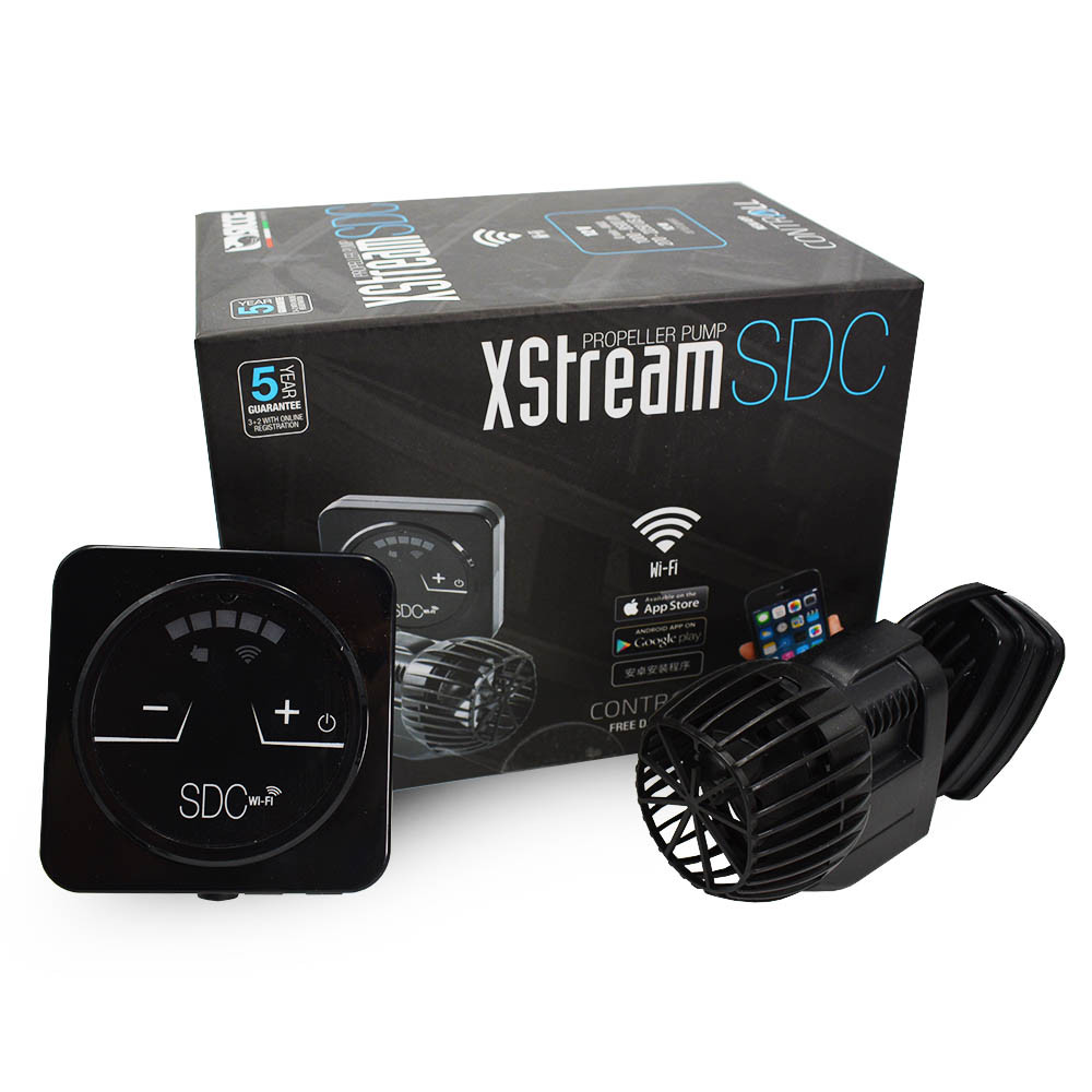 XStream SDC WIFI Wave Pump (2250 gph) - Sicce - SaltwaterAquarium.com