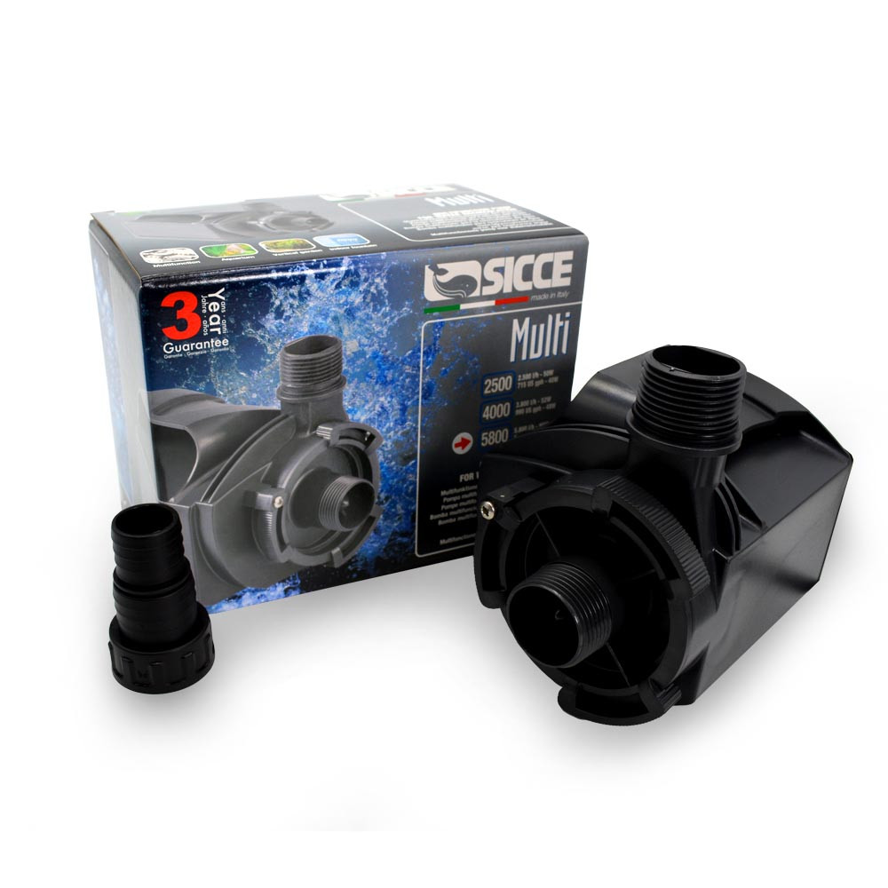 Multi Quiet 5800 Water Pump (1500 GPH) - Sicce - SaltwaterAquarium.com