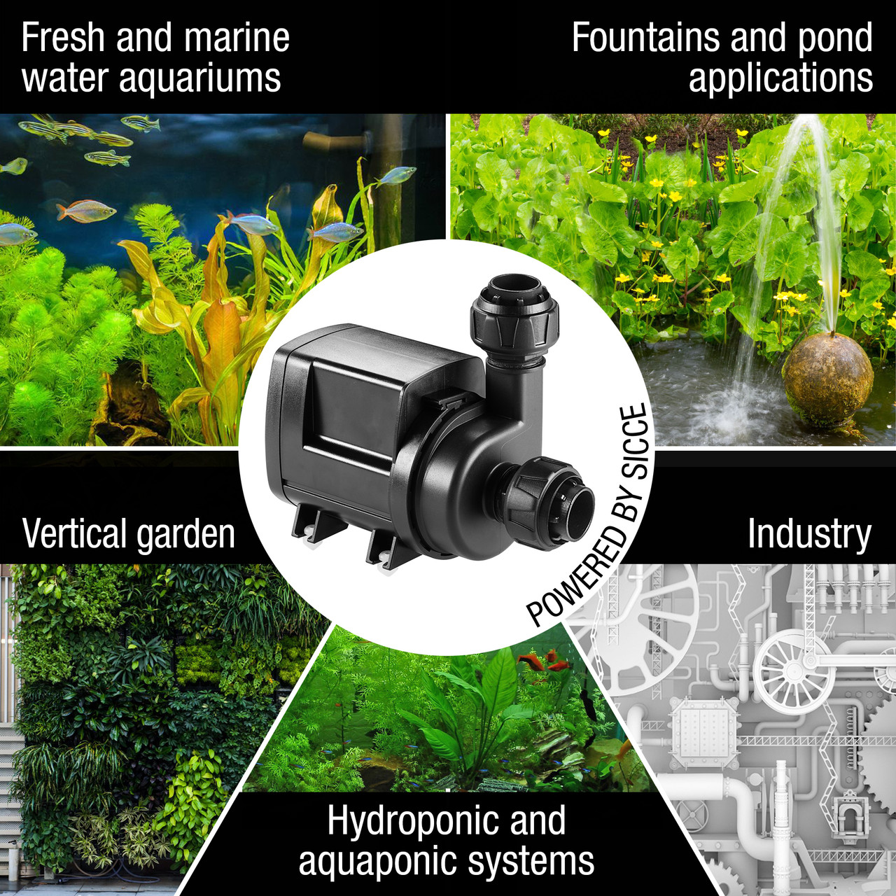 Syncra ADV Advanced 10.0 Aquarium Pump (2700 GPH) - Sicce