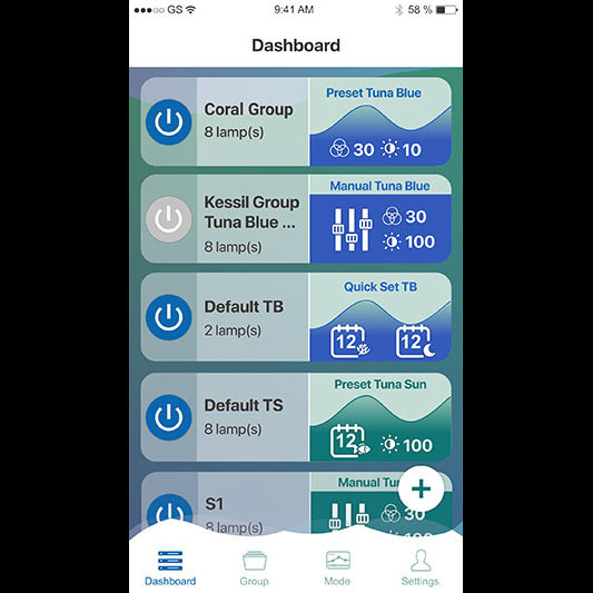 廃盤! Kessil A360X Tuna Blue スペクトルコントローラー付
