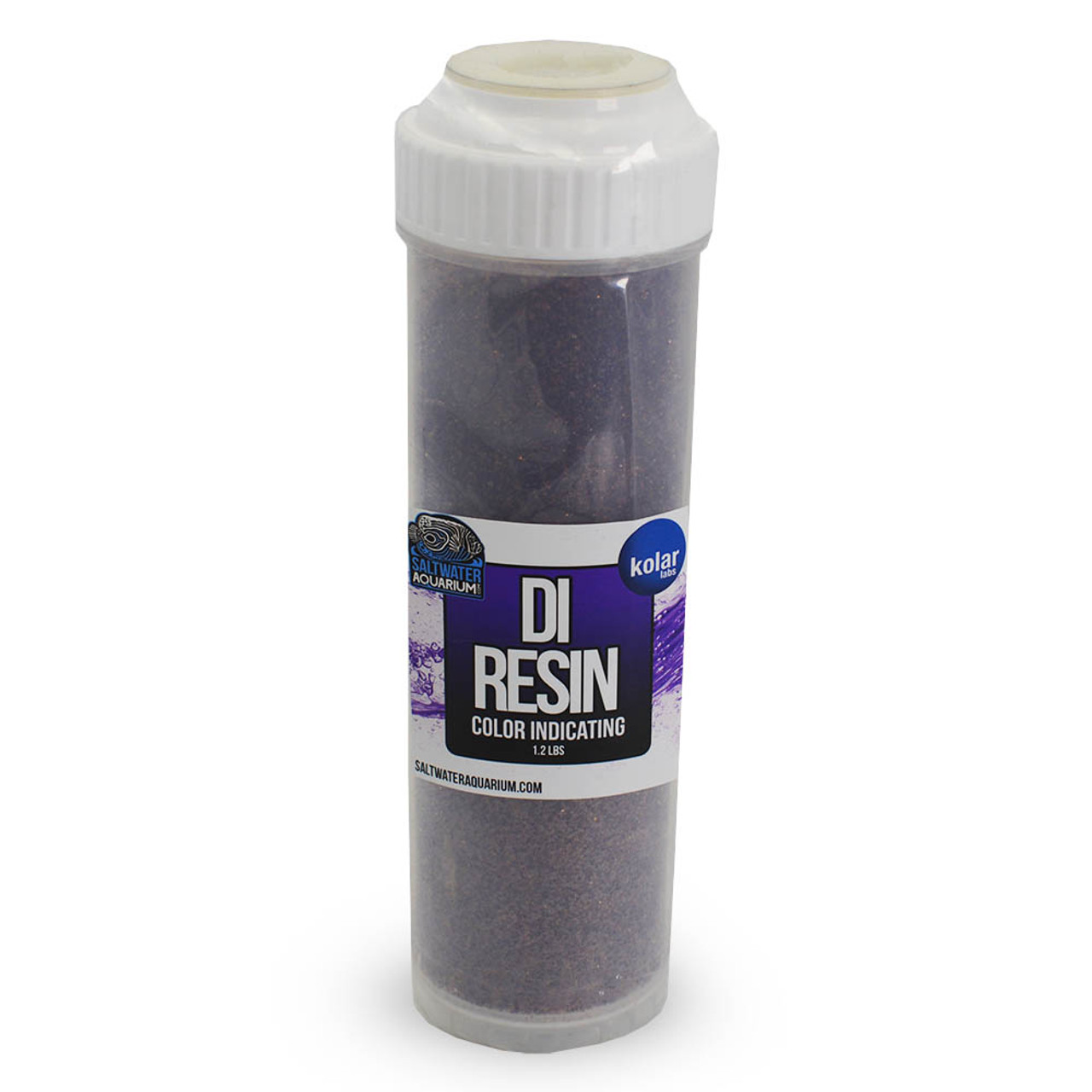 Color change mixed bed DI resin RO/DI filter cartridge 