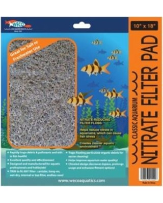 nitrate reducing filter pad