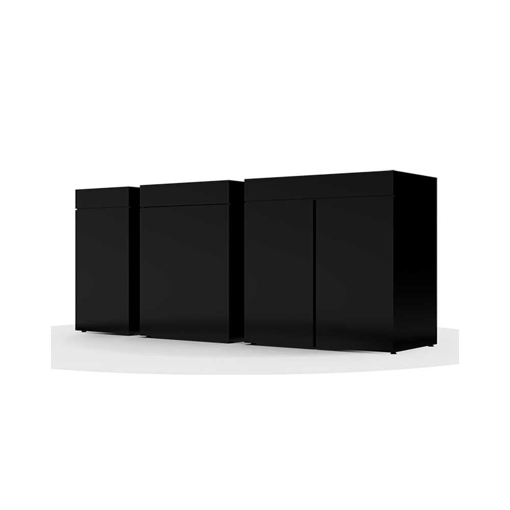 65 Gallon Rimless Flat Panel Aquarium w/ Black Stand - JBJ
