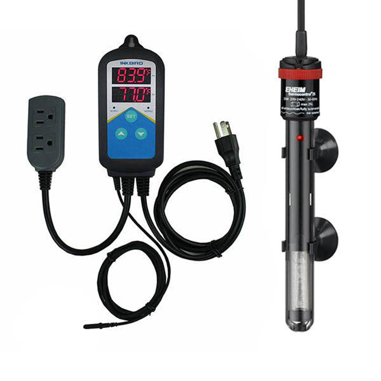 Inkbird WiFi ITC-308 Digital Temperature Controller Aquarium Thermostat for  Aquarium Heater and Cooler, with Waterproof Sensor