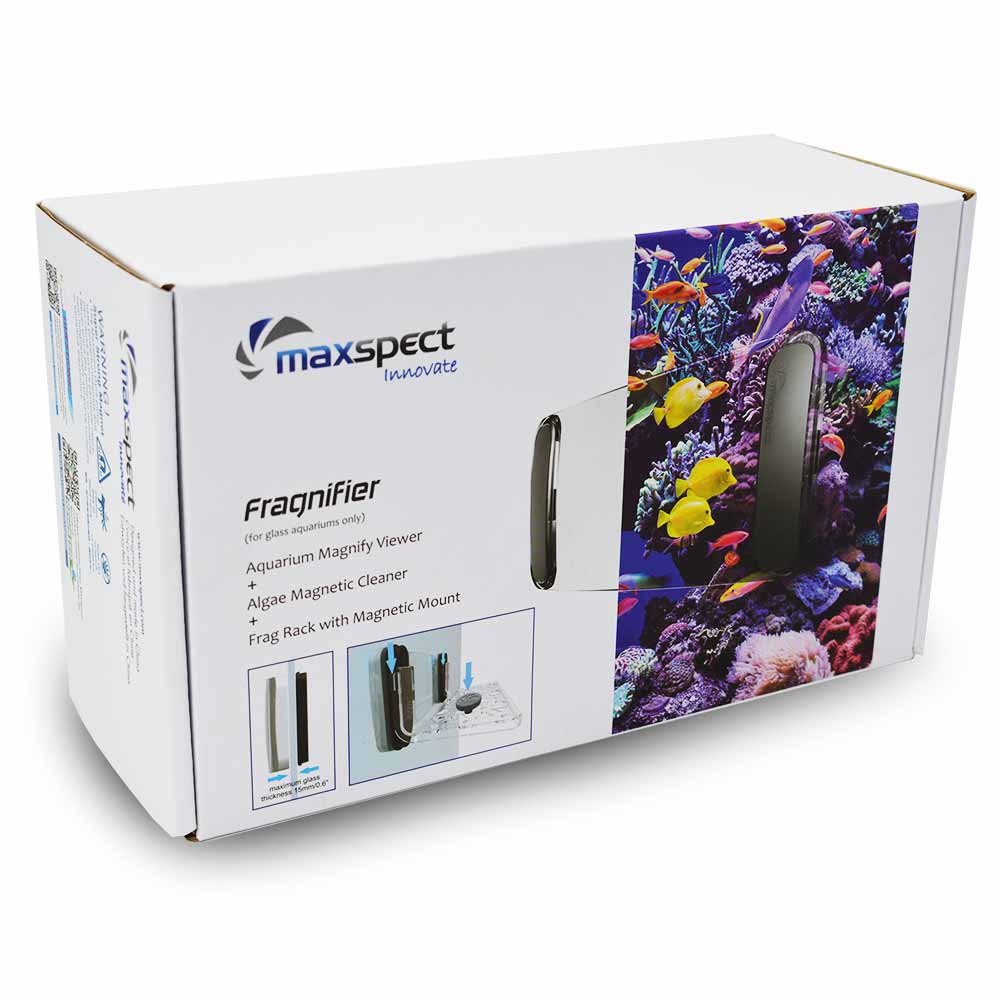Fragnifier 3-In-1 Magnified Viewer/Algae Magnet Cleaner/Frag Rack