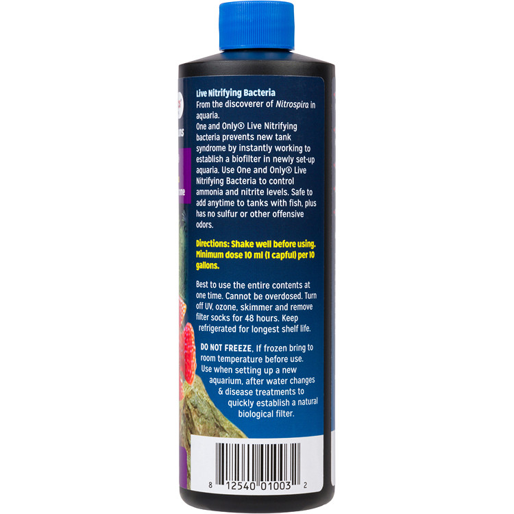 One & Only Freshwater Live Nitrifying Bacteria (16 oz) 240 Gallons
