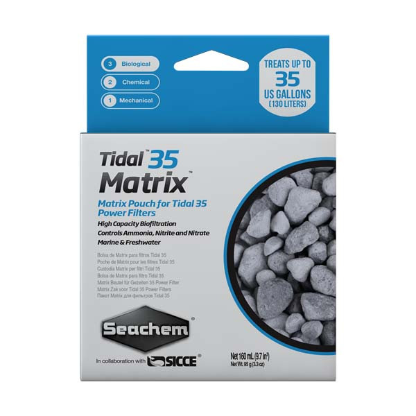 Seachem Matrix Filtermaterial Für Aquarien – 160 Ml, Biologisch, Für Süß- & Meerwasser