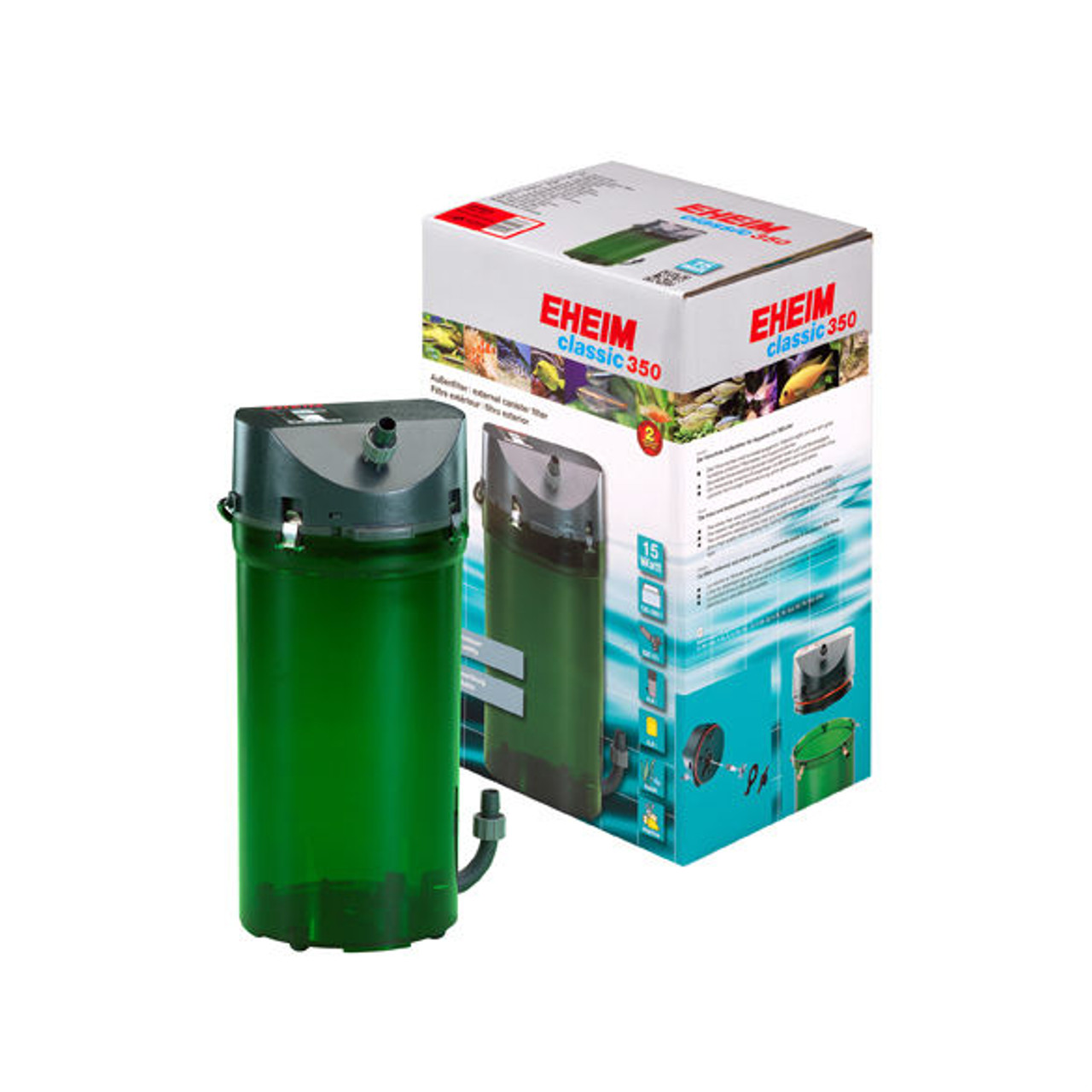 EHEIM Classic 350 External Canister Filter 2215 (Media & Tap connector) at  Rs 11750, Canister Filter in Coimbatore