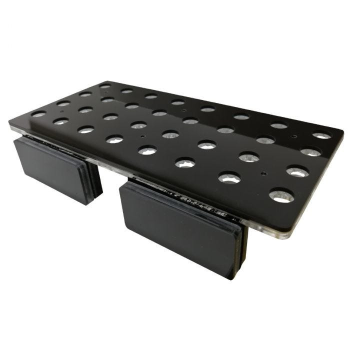 8 Divisori Acquario In Plastica Con Ventose - Griglia Separazione Pesci 30x15cm - Foto 2