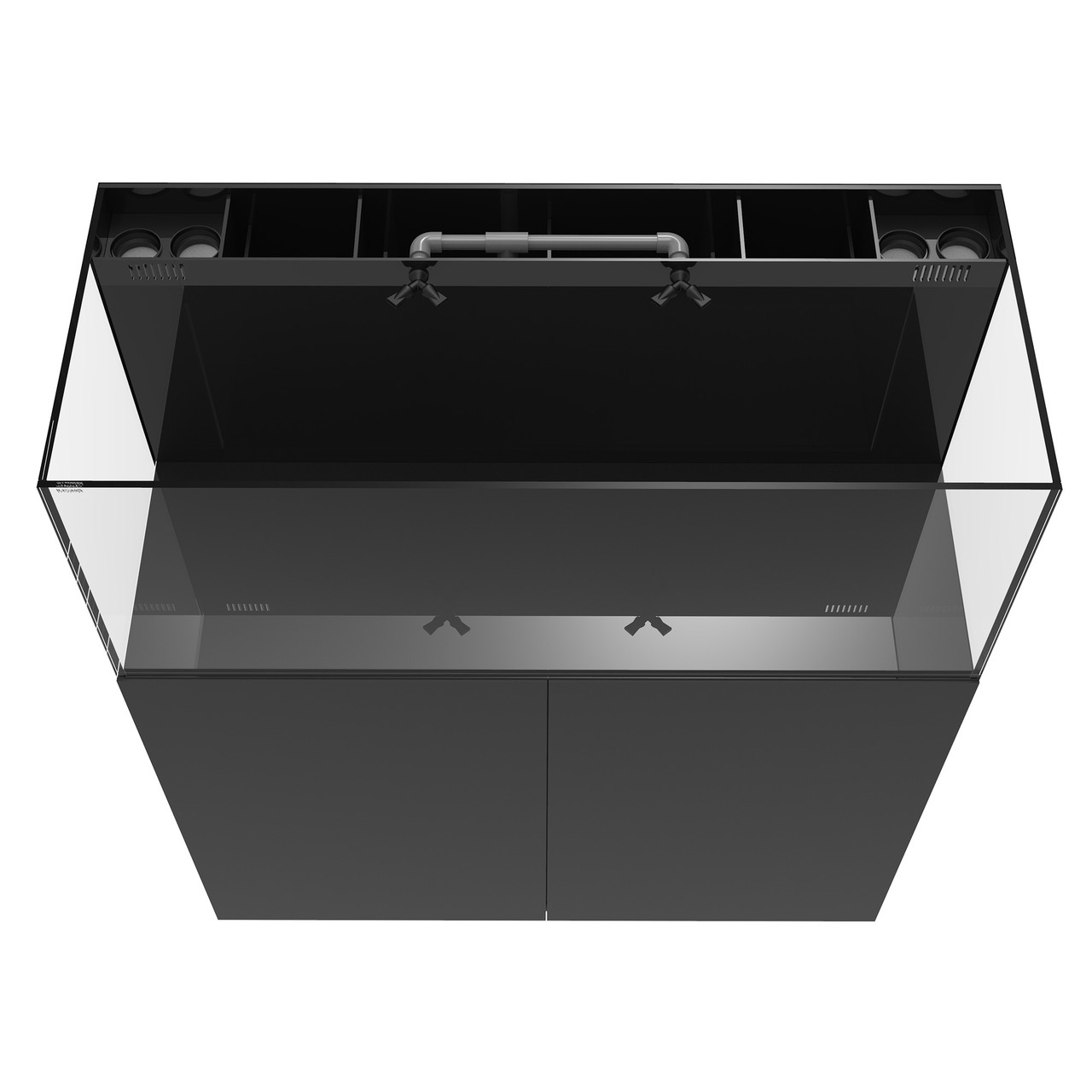 AIO 65.4 Aquarium w/Black Stand - Waterbox - SaltwaterAquarium.com