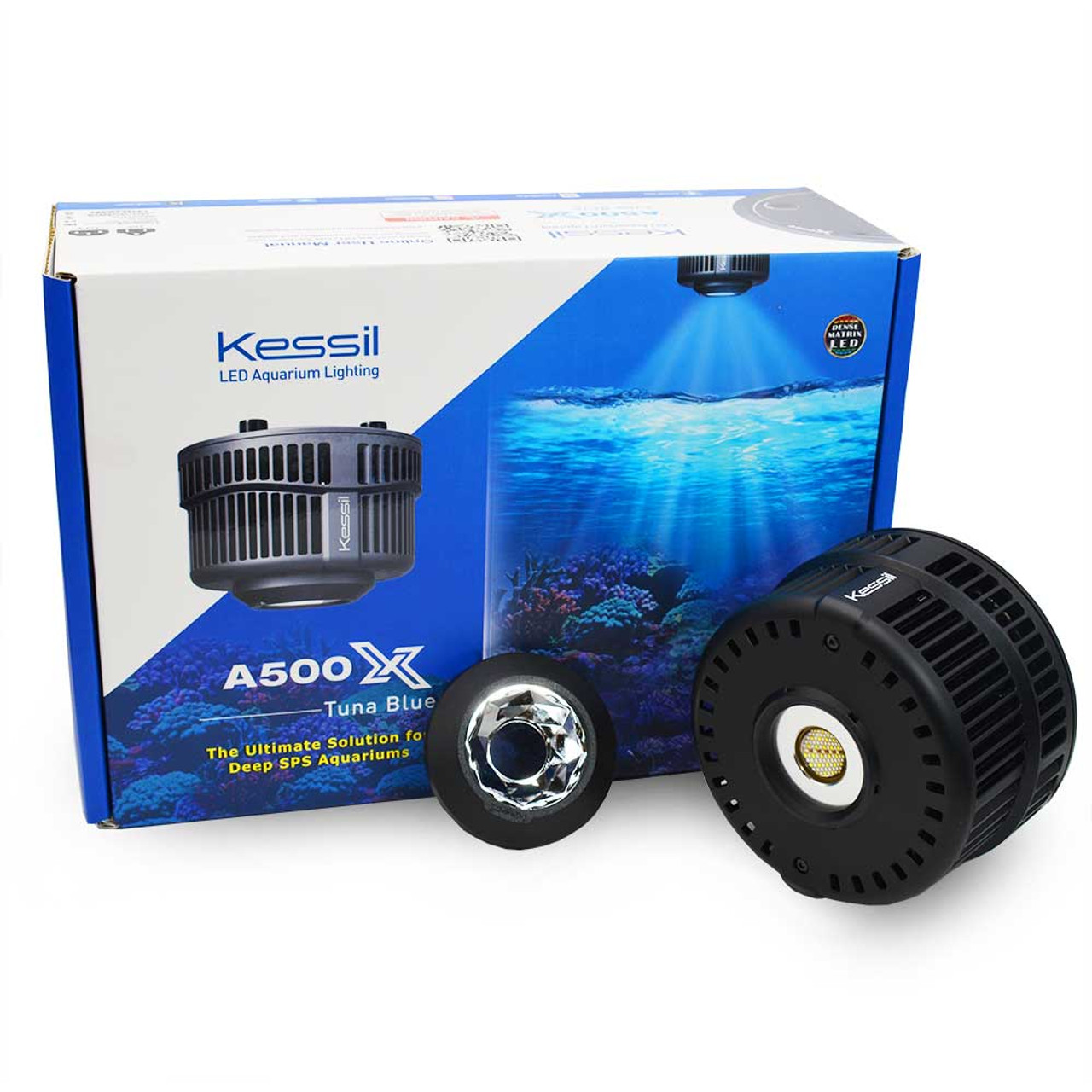 A500X Tuna Blue Aquarium LED - Kessil - SaltwaterAquarium.com