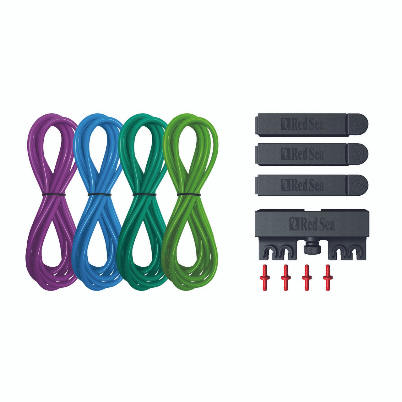 新品未使用 レッドシー リーフドーズ4 チューブキット ブルー、グリーン ReefDose Deluxe 4-Color Tube Kit (Blue/Green) - Red Sea