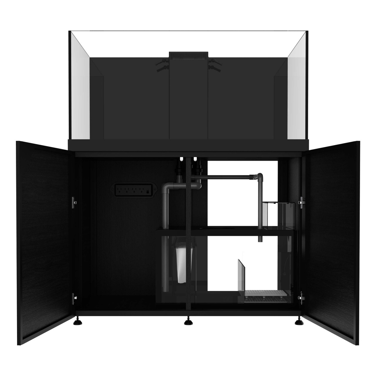 ProStar Rimless V2 150 Aquarium w/ BLACK Stand - Pro Clear Aquatic