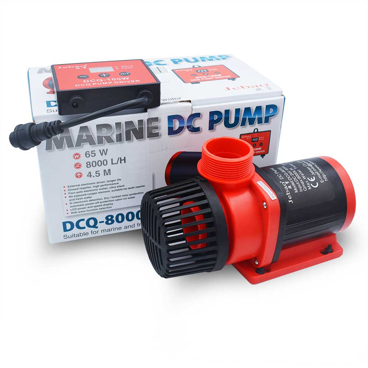 DCQ-8000 65W Submersible Return Pump w/ Controller (2113 gph