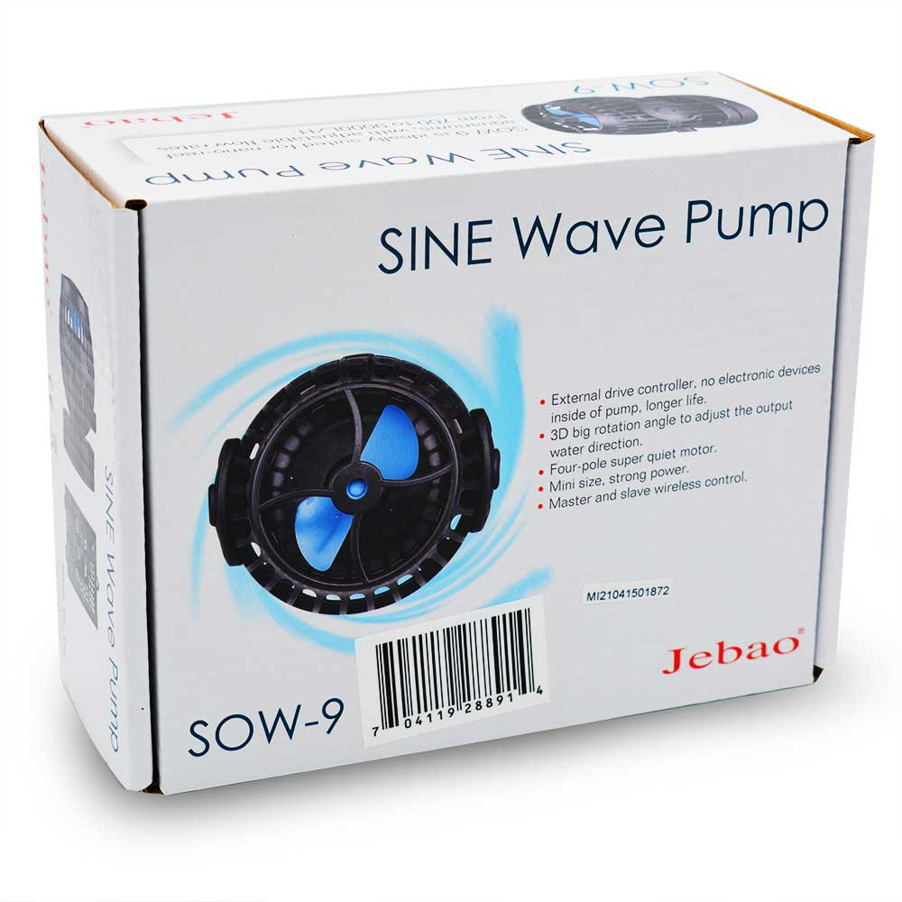SOW-9 Aquarium Wavemaker w/ Controller (185-2377 gph) - Jebao