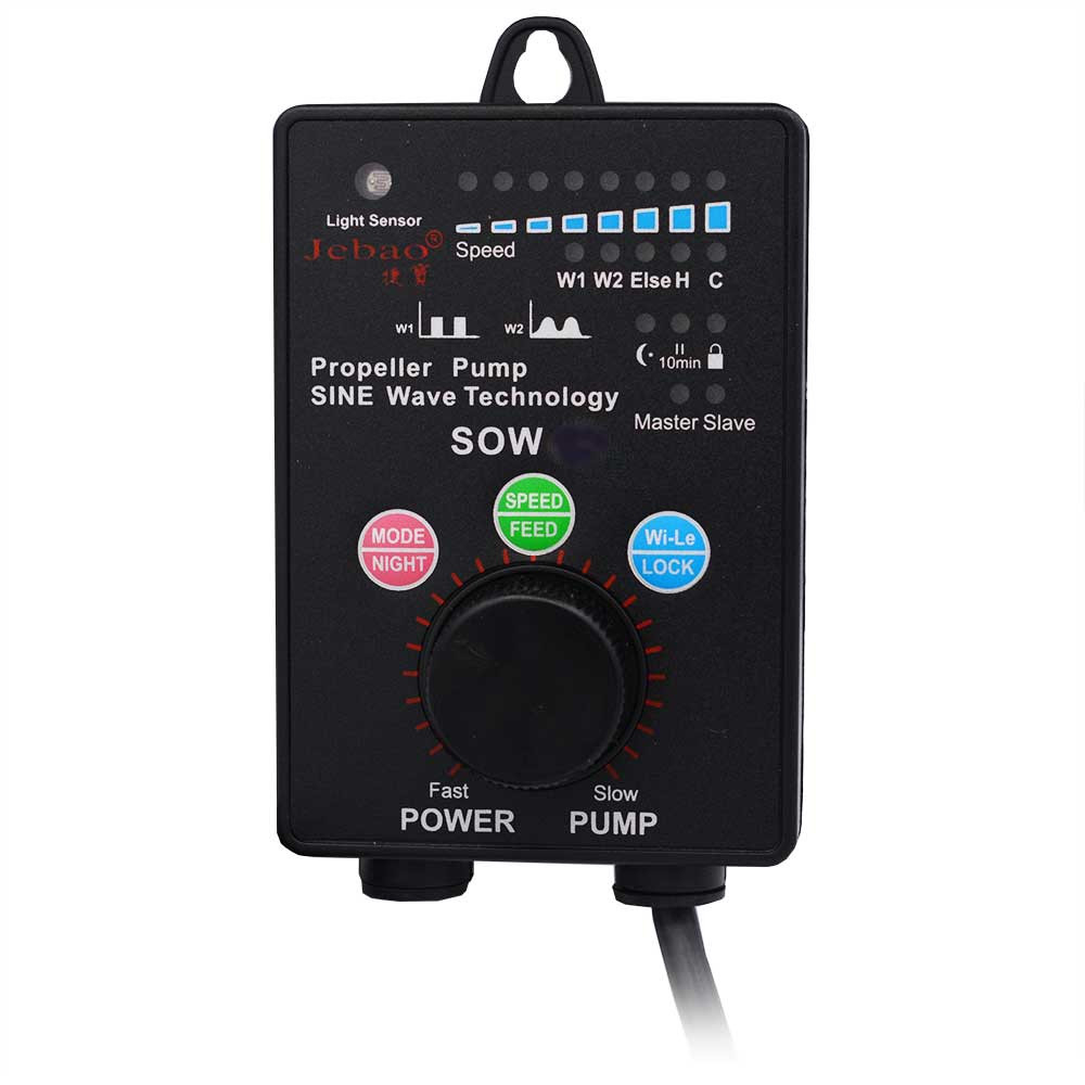 SOW-15 Aquarium Wavemaker w/ Controller (317-3963 gph) - Jebao
