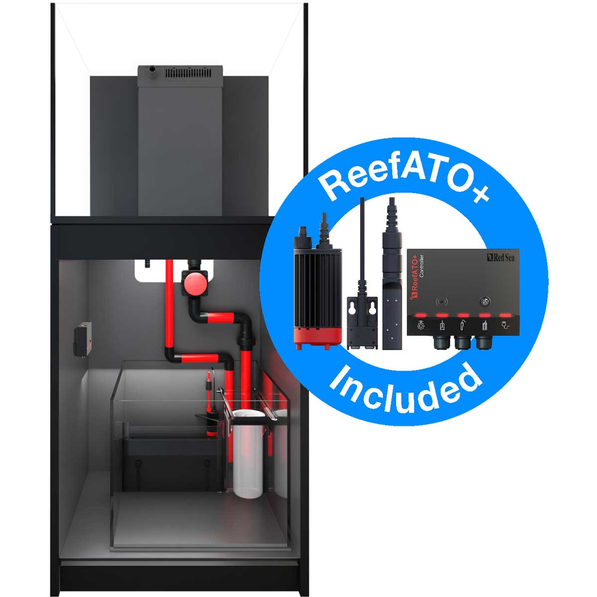 Reefer XL 200 G2+ System (42 Gal) Black Red Sea