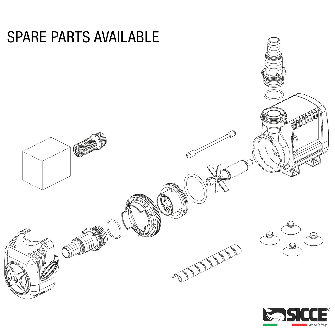Syncra Silent Water Pump 3.0 (714 gph) 9.9 ft. Head - Sicce