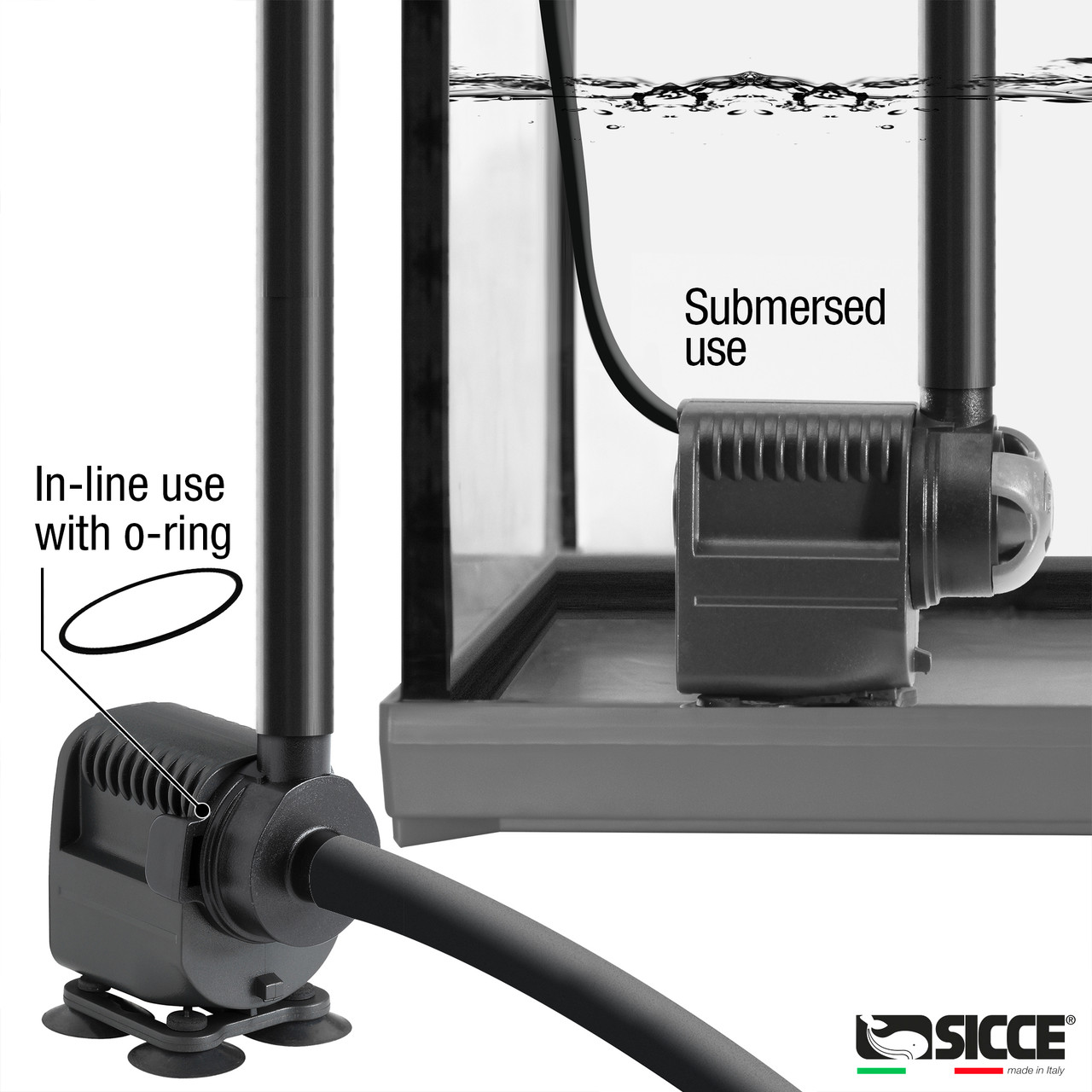 Syncra Nano Pump 110 gph - Sicce - SaltwaterAquarium.com