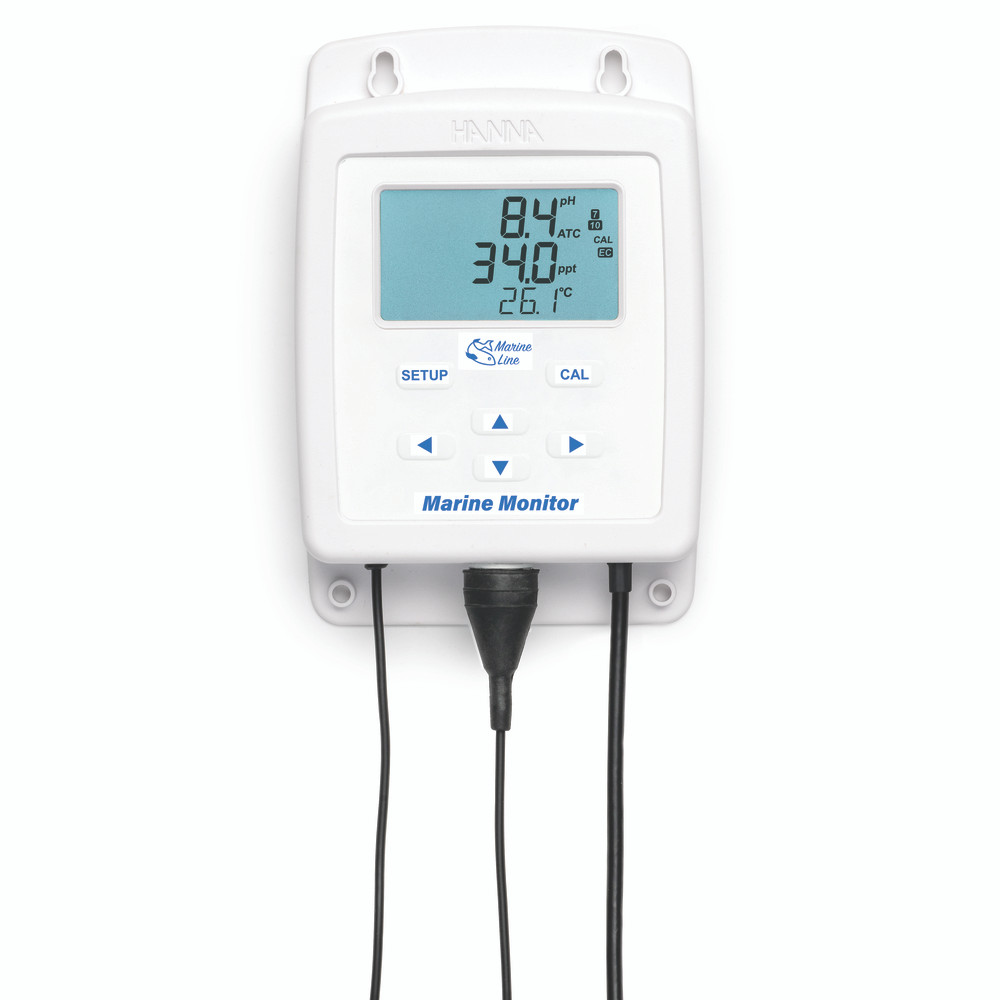 HI981520 Hanna Marine Monitor pH, Marine Salinity, Temperature