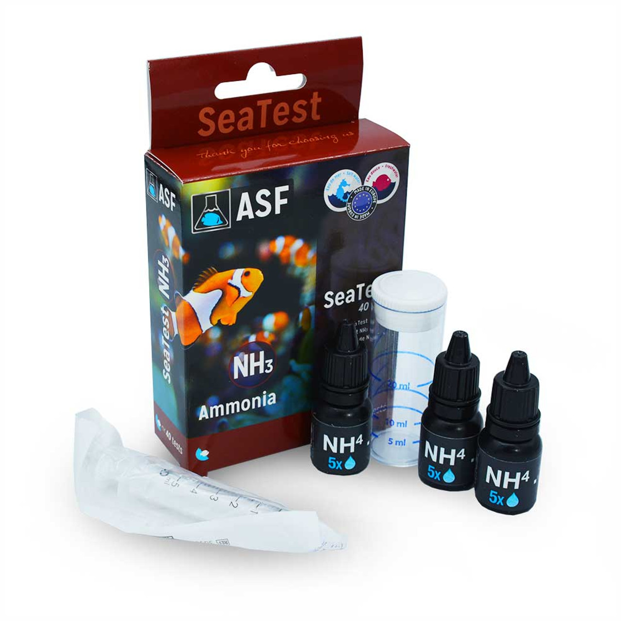 Ammonia Test Kit (40 Tests) ASF