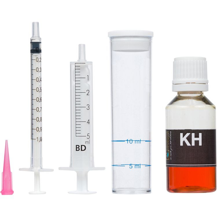 Kh Test Kit Alkalinity KH Test Kit (100 Tests) - ASF - SaltwaterAquarium.com