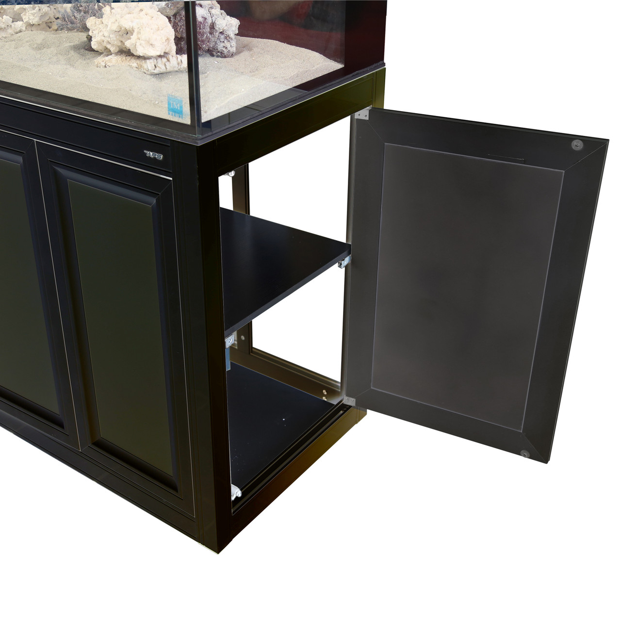 INT 150 Lagoon Aquarium w/ APS Stand - Black (Made to Order