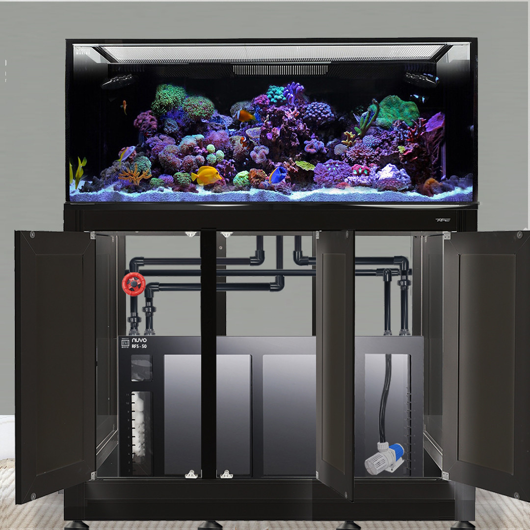 EXT 170 Gallon Complete Reef System – Black (Made To Order EXT 170 Gallon Complete Reef System – Black (Made To Order